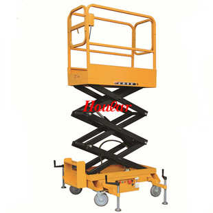 移动300szhoular升降机取剪好式动叉拉3平台车-sjy30升降料米机电