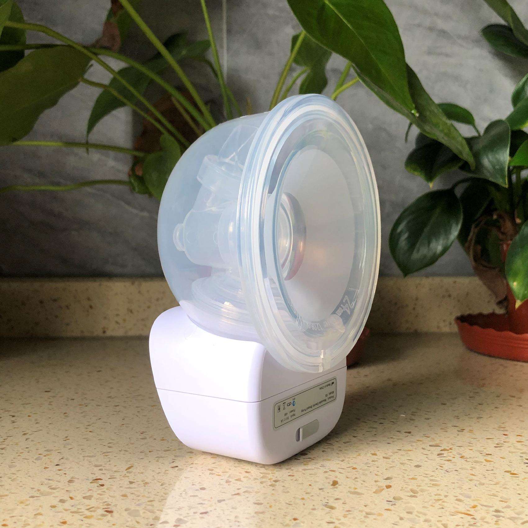跨境电动吸奶器穿戴式免扶手吸乳按摩静音集乳器亚马逊跨境热销