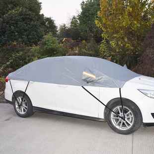 户外Ebay汽车防雪罩全顶防水车罩防冻防晒两用保护罩