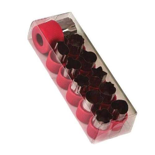 12Pieces Small Cookie Molds Creative Biscuit Cutter Various