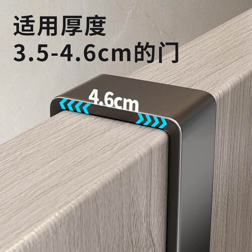 源头工厂门后挂钩壁挂挂衣架墙上免打孔厨房浴室无痕置物收纳挂架