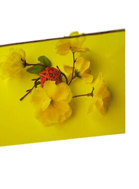 5mm透明黄色pc耐力板 橙色半透明pc板黄色橘黄色透明PC耐力板加工