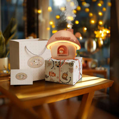 迷你加湿器小型家用卧室静音空气办公室桌面生日礼物女生小女孩