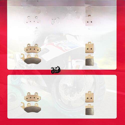 适用三阳踏板摩托车JET SL150前后刹车片制动配件金属烧结碟刹皮
