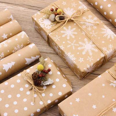 17 x 118 large Christmas wrapping paper Gift wrapper paper