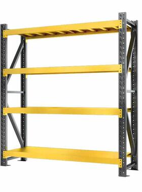架中型家用物黄色货架储仓储置架展示架物黑货架五金货架仓库库房
