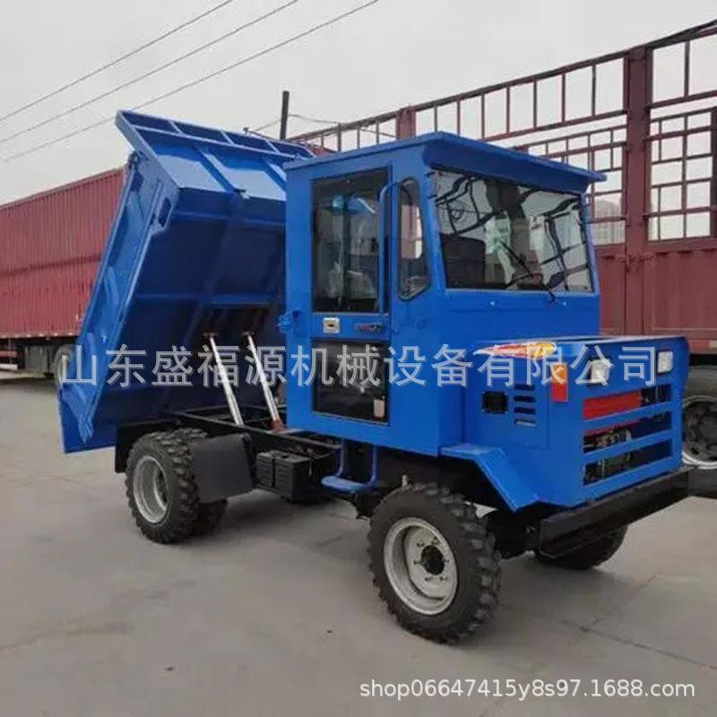 四不像自农卸用DKD四驱车3吨5吨农机六轮车农用柴油斗自卸翻四轮