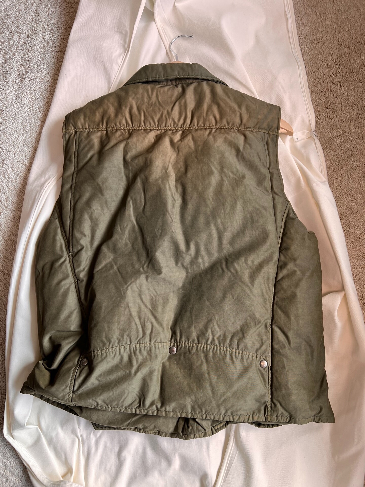 VISVIM 21SS STRABLER DOWN VEST — front