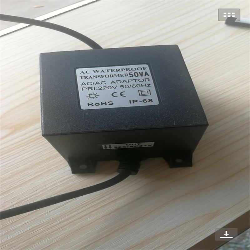AC12v24v水下led防水变压器 交流灯水底灯 投射灯喷泉灯 水池鱼池