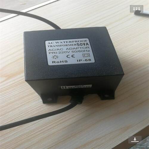 AC12v24v水下led防水变压器 交流灯水底灯 投射灯喷泉灯 水池鱼池