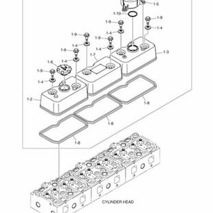 65.96501 0033BO环OL136T斗山