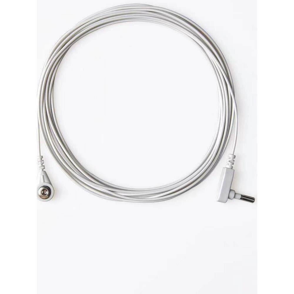 防静电接地线earthing grounding 4.6米黑色白色接地气床单连接线