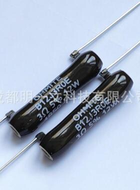 B12J3R0E线绕电阻器Ohmite透孔全新12watt3ohm5%
