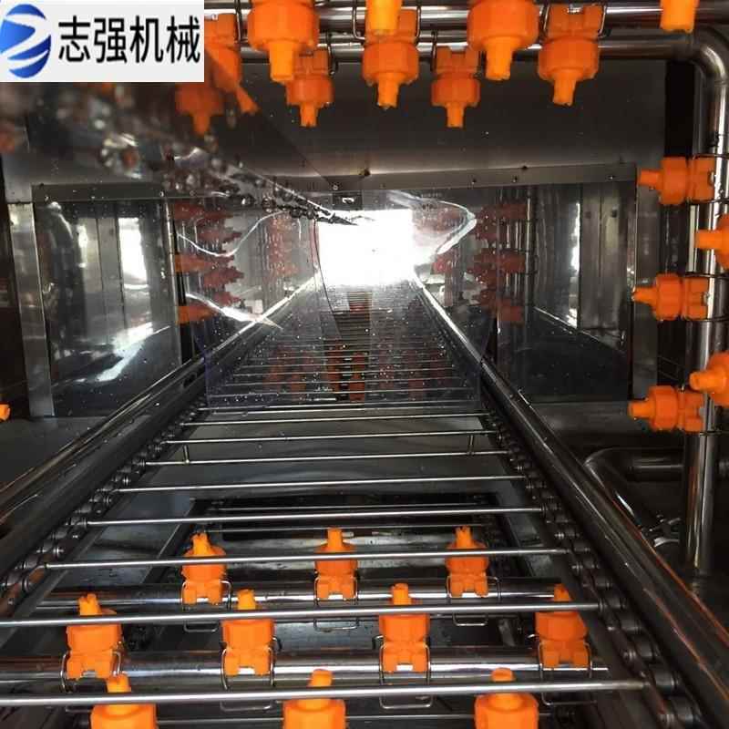 水果筐清洗线 鸡蛋周转筐清洗设备 孵化盘清洗烘干消毒洗筐机