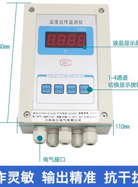 高档X/TM-4215/AG温度远传监测仪水泥厂温度巡检仪/多回路温度R变