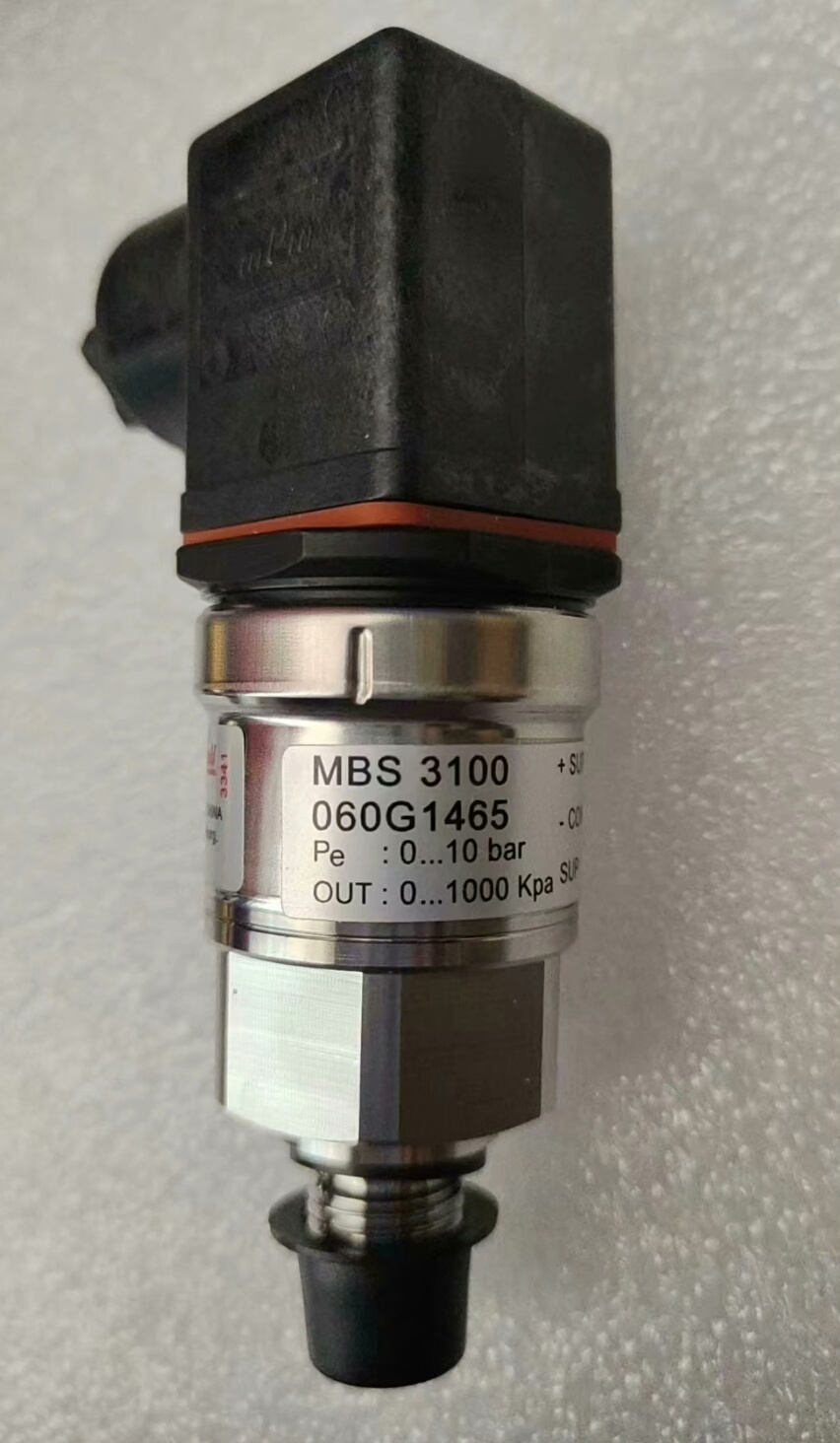 丹佛斯压力传感器：060G1465,0-10bar,全新原厂