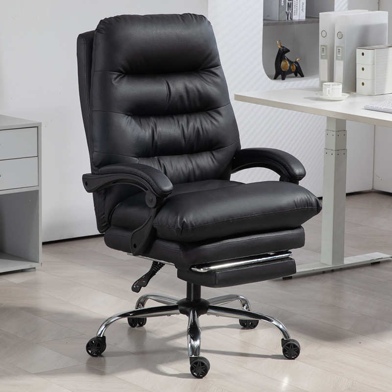 家用电脑椅午休坐躺两用老板椅久坐不累沙发椅人体工学办公椅转椅