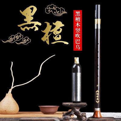 黑檀木巴乌胶木紫竹横吹竖吹初学琴行红檀木巴乌
