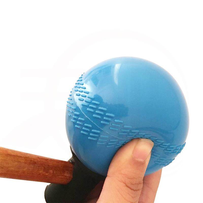 悄橡悄乐健身拍穴经位敲打保健按摩锤背蓝色橡胶器络健康拍打棒胶