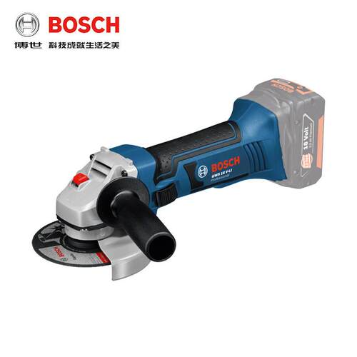 博世电动工具GWS18V-Li充电式角磨机100 125mm切割机打磨机磨光机