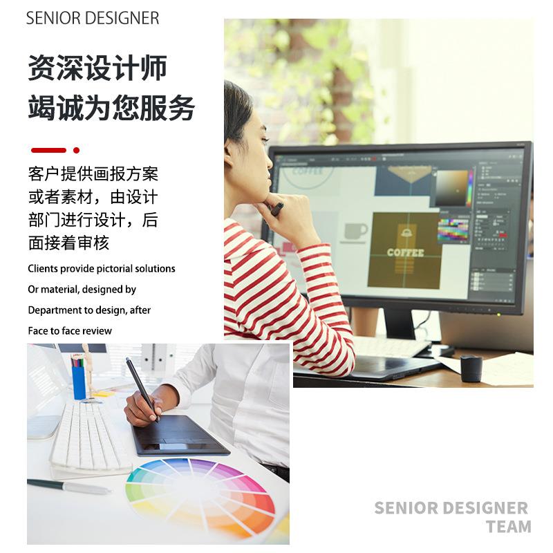 双面水告牌灯箱门可店商场招防牌555户广外移动落地展架