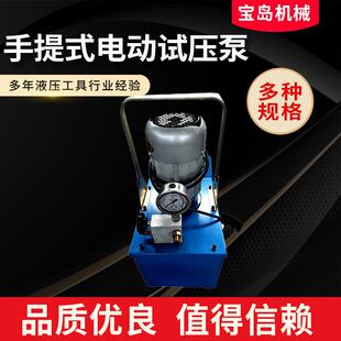 手提式电动试压泵DSY-2.56.便携式阀门管道试压泵打压机