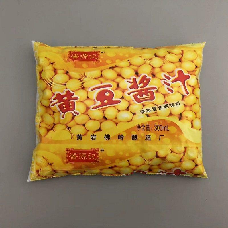 【酱源记黄豆酱汁300ml*5袋】台州黄岩红烧烹饪炒菜汁浓色红酱香图片
