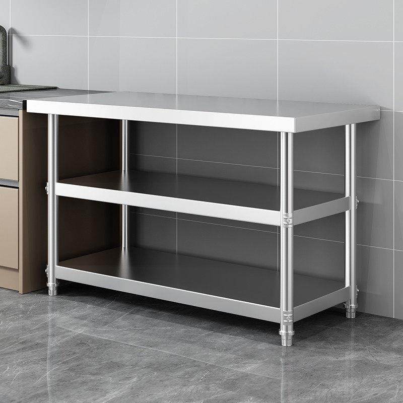 不锈钢厨房置物架瓦斯罐灶台架切菜案台桌厨具收纳柜操作台置物架,厨房/烹饪用具,厨房置物架/置物柜/角架,淘宝优惠券,粉丝福利购,淘宝优惠卷