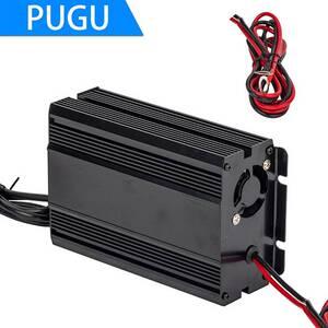 锂电铅酸充电器10A20A厂家直销铝壳快充充电器12V24V三元锂电欧插