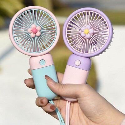 Portable mini outdoor charging electric fan手持充电电风扇