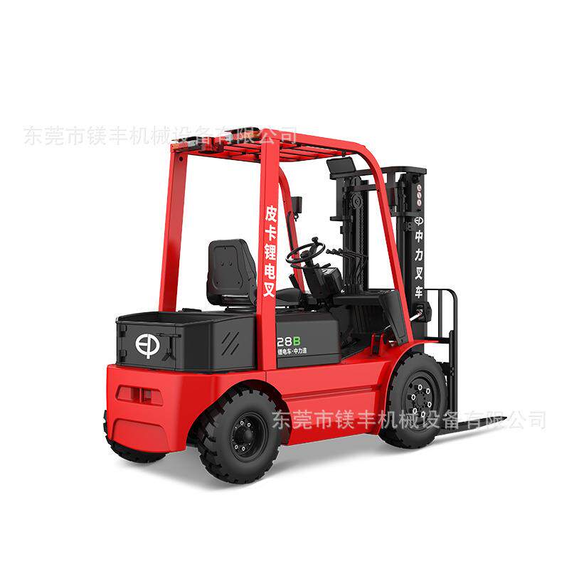 EFX重281B皮锂电叉车2.8吨小锂电卡车油型改电四轮平衡座驾PVJ式