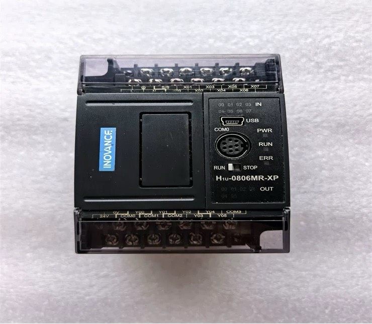 汇川H1U-0806MR-XP二手拆机PLC 功能包好 实物