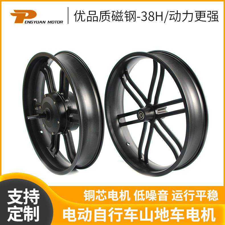 PY-02-01-20''-XDB铝合金一体轮电机电动自行车山地车电机