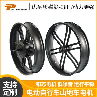 PY-02-01-20''-XDB铝合金一体轮电机电动自行车山地车电机