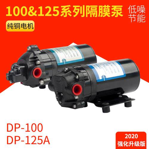 MEREGO美日高DP-10024V微型水泵隔膜泵高压喷雾泵电动隔膜泵