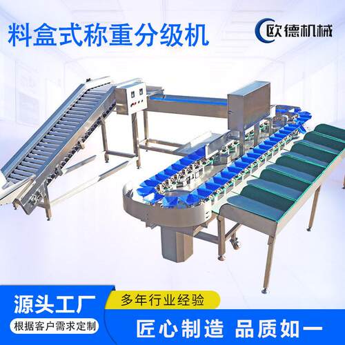 大石榴重量分选机番石榴水果等级分拣机软包防磕碰快速称重防水