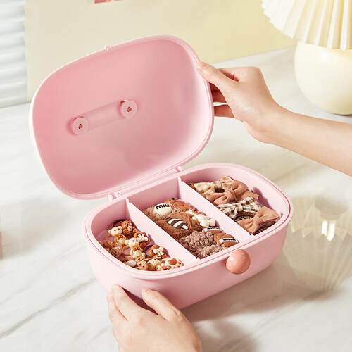New Multi-Layered Desktop Organizer for Hair Accessories and
