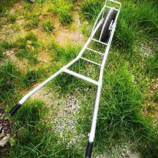 独轮手LUG车推车新款 轻型农农用手推鸡公车车加厚用小推手刹搬运