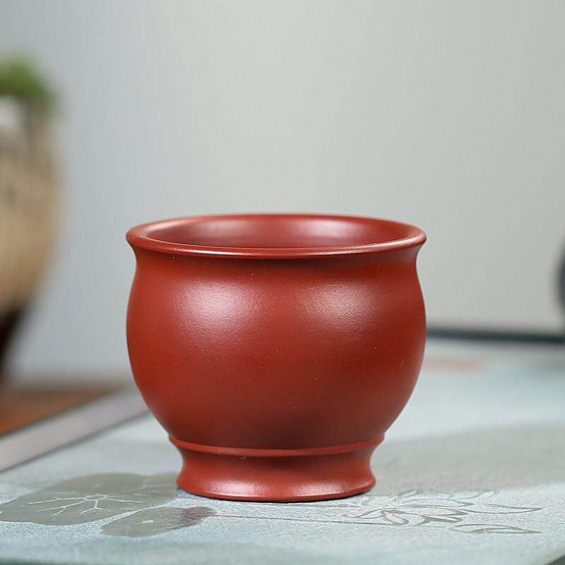 紫砂功夫茶杯宜兴纯手工主人品茗杯单杯茶盏茶碗杯子小口杯紫砂杯