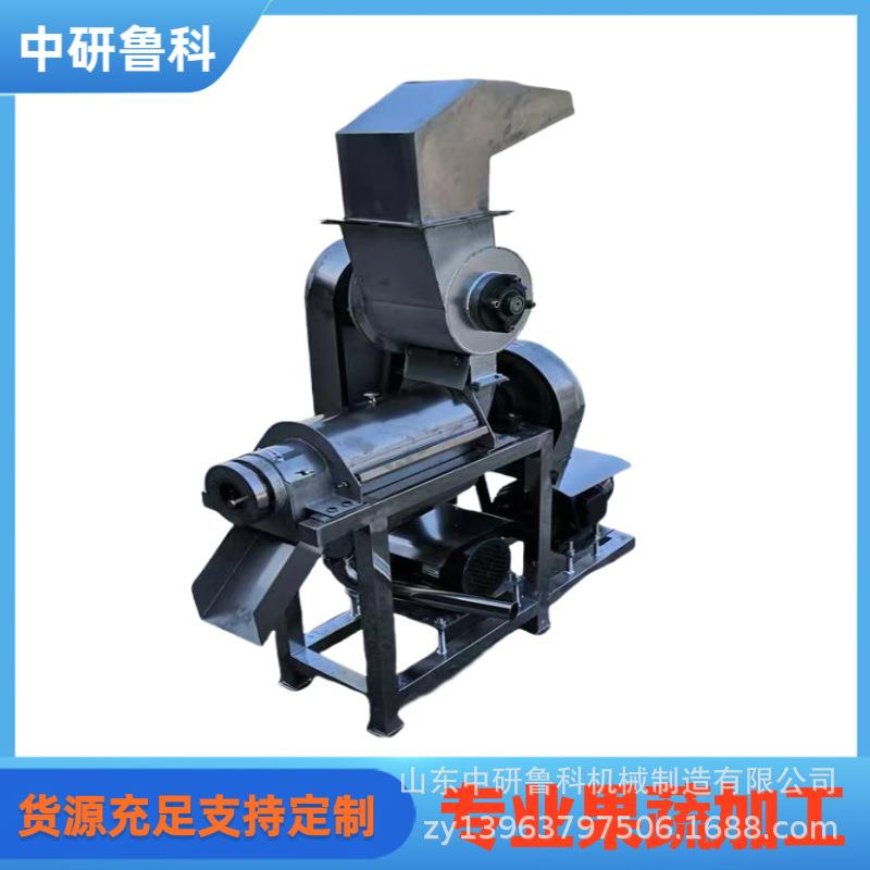 西红柿粉碎机打汁机 商用草莓荔枝樱桃榨汁机 全自动果汁生产设备