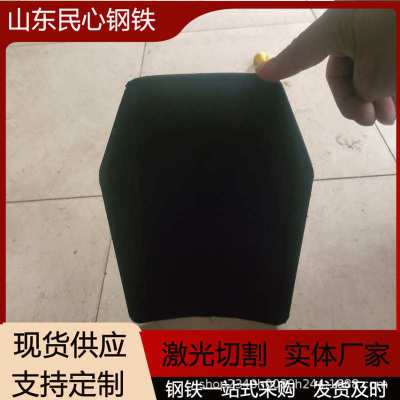 FD95碳化硅防弹插板背包半身靶防弹GA3-6级防护防弹钢板插板厂家