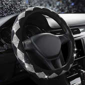 LX带钻方向盘套装 扶手箱垫护肩套手刹套套后视镜保护套无内圈把套