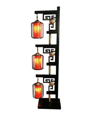 新款汉唐路引中式婚庆道具铁艺灯笼婚礼舞台布置仿古宫灯装饰摆件