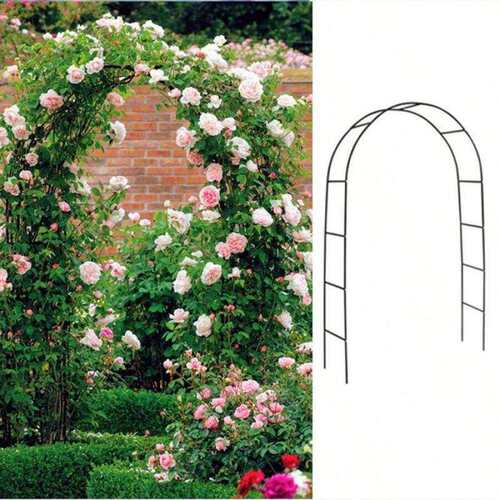 2026新款GardenBuildings花园拱形藤架防锈适合攀爬植物