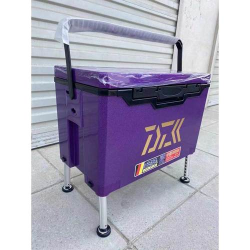 箱子 52x30x40黑箱升降装鱼无 桶升钓钓鱼硬体29姿坑酷灰色高坐渔