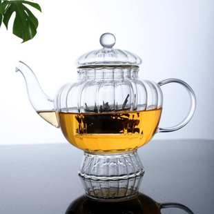 高硼硅透明玻璃家用大容量茶壶 新品 可电陶炉加热功夫茶具泡茶壶