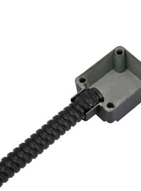 创佳顺 锌合金门窗用过线器 防夹过线管 40CM黑色弹簧管保护管