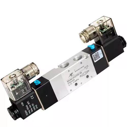 星辰4V130-06/4V230C-08/4V330C/430C三通五位双电控封闭式电磁阀