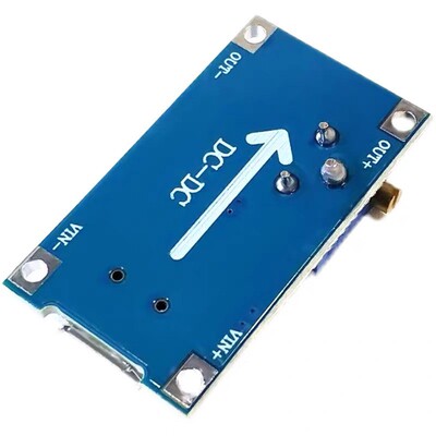 MT3608 DC-DC升压模块2A升压板输入电压2-24V升5/9/12/-28V可调