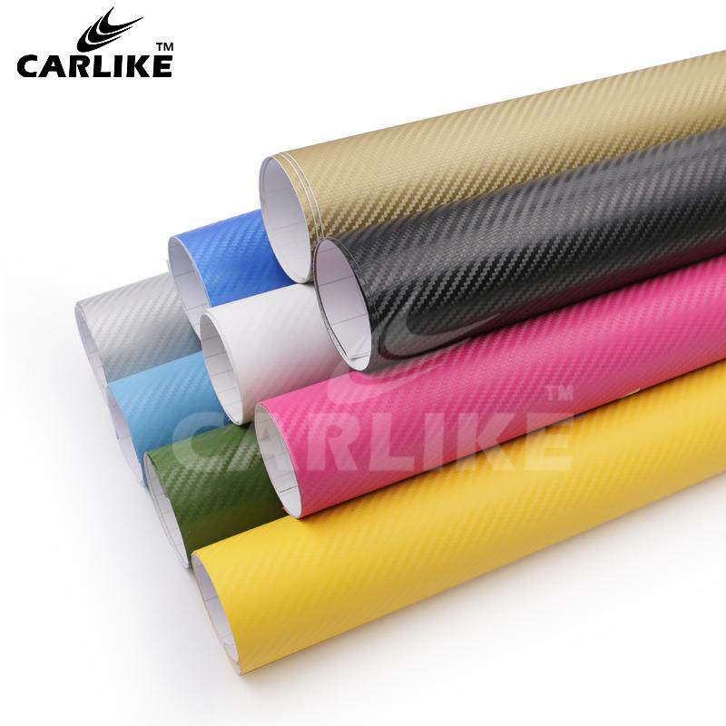 卡莱克3D碳纤膜汽车内外饰笔记本背面手机贴膜黑色立体碳纤维贴纸